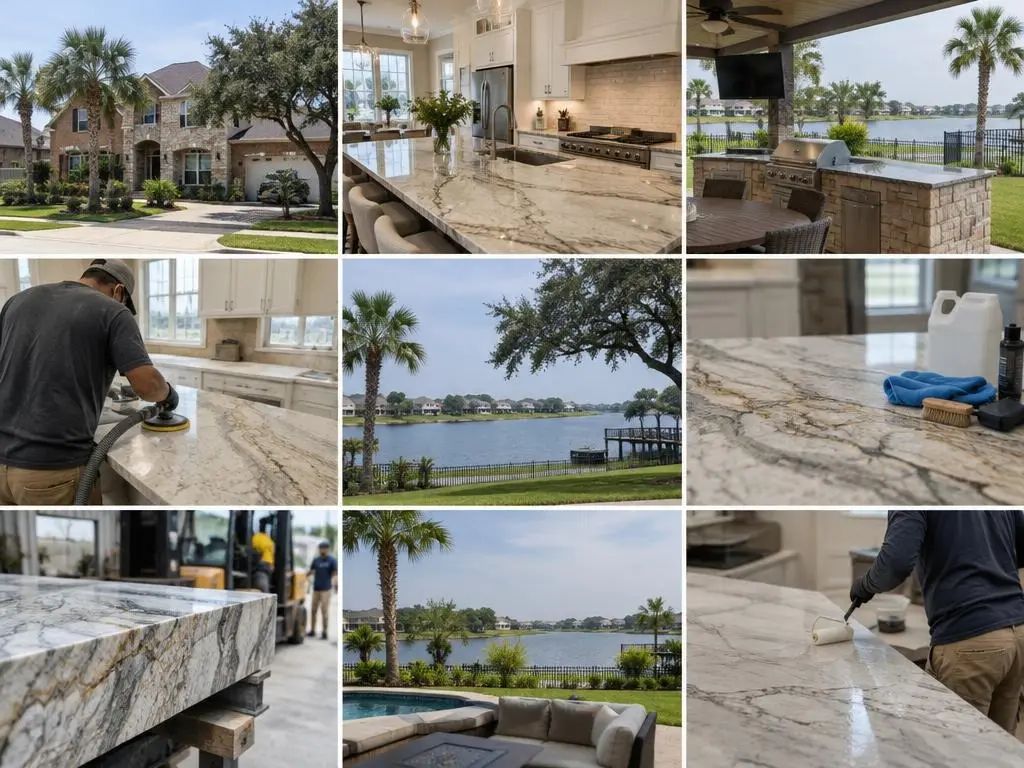 Quartzite & Marble Countertops in League City, TX